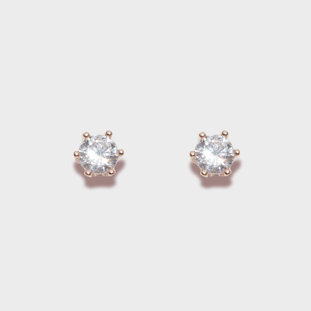 Ellisca Hexagon Stud Earring