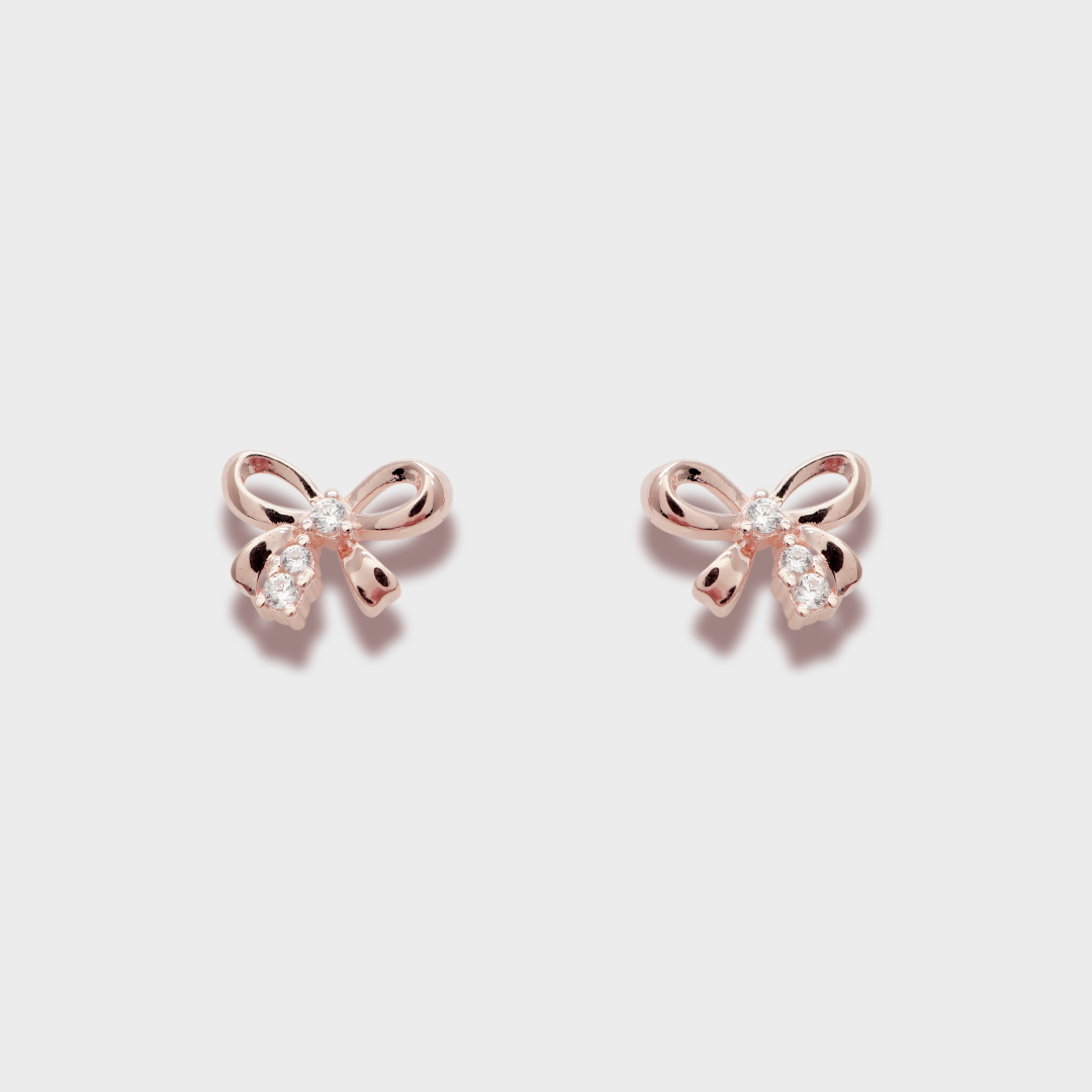 Maody Ribbon Stud Earring