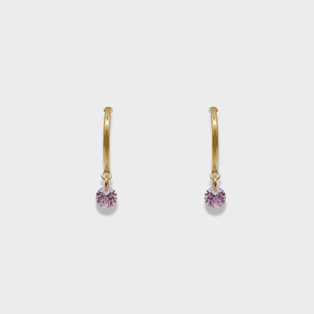 Purple Candy Kids Earring