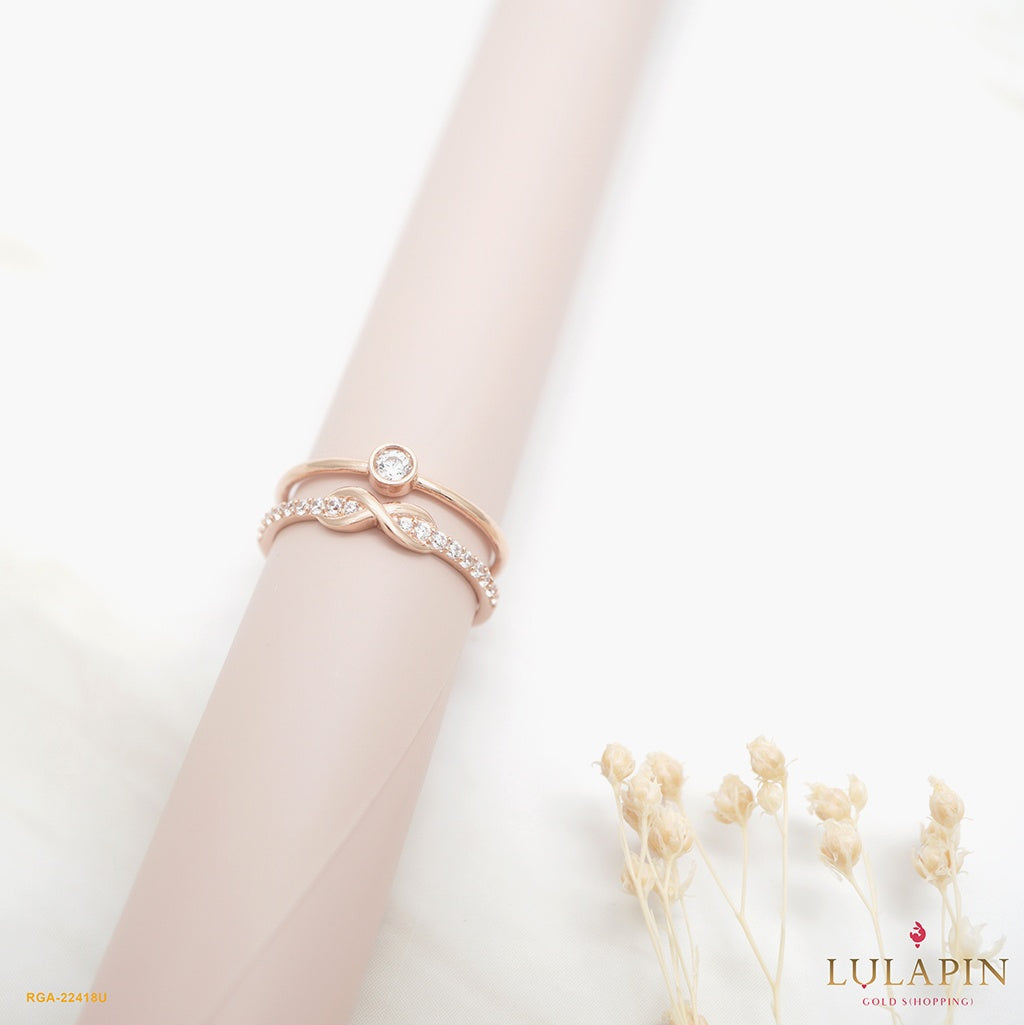 Infinity Solitaire Listring Ring