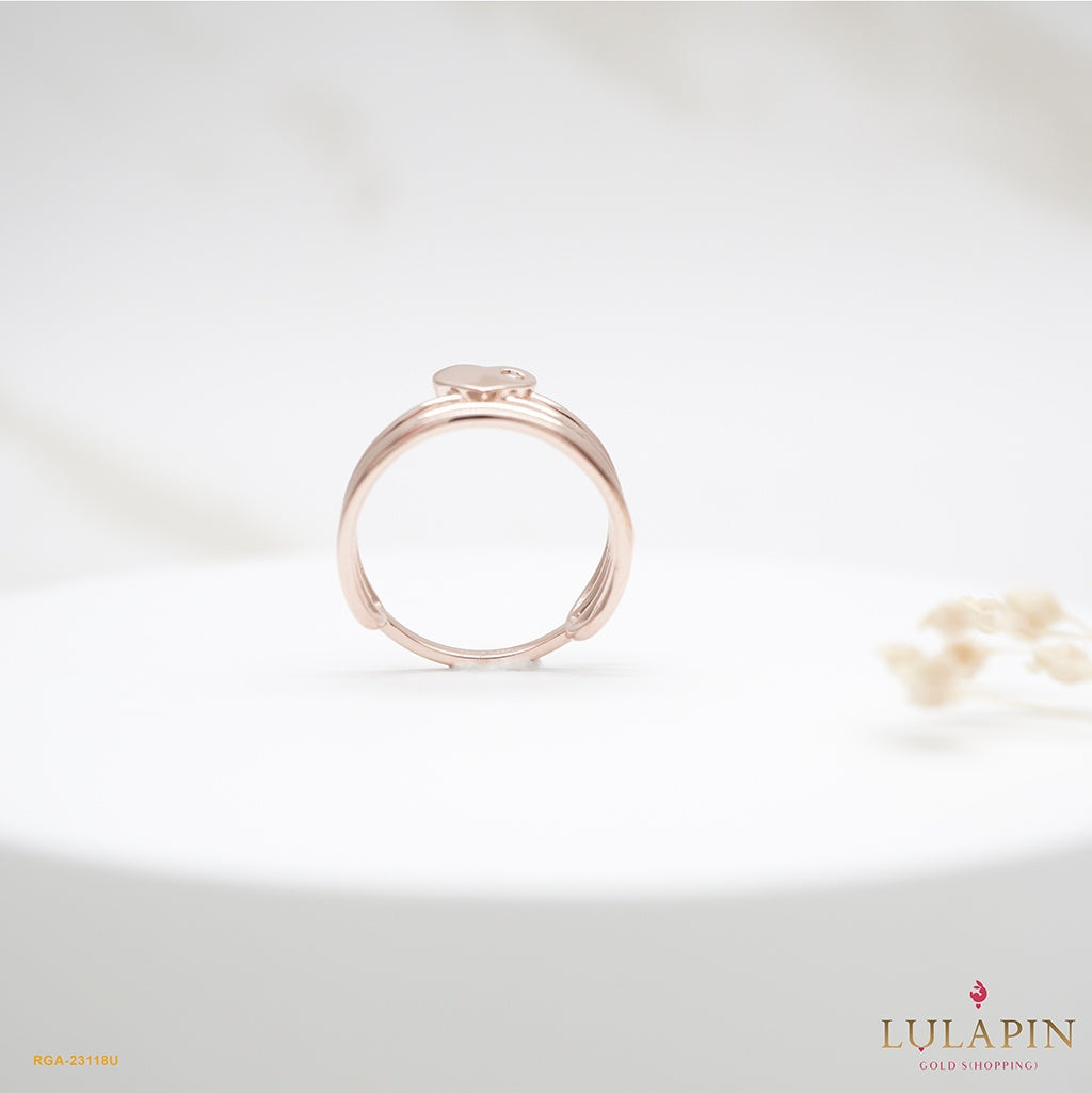 Simply Stacking Heart Ring