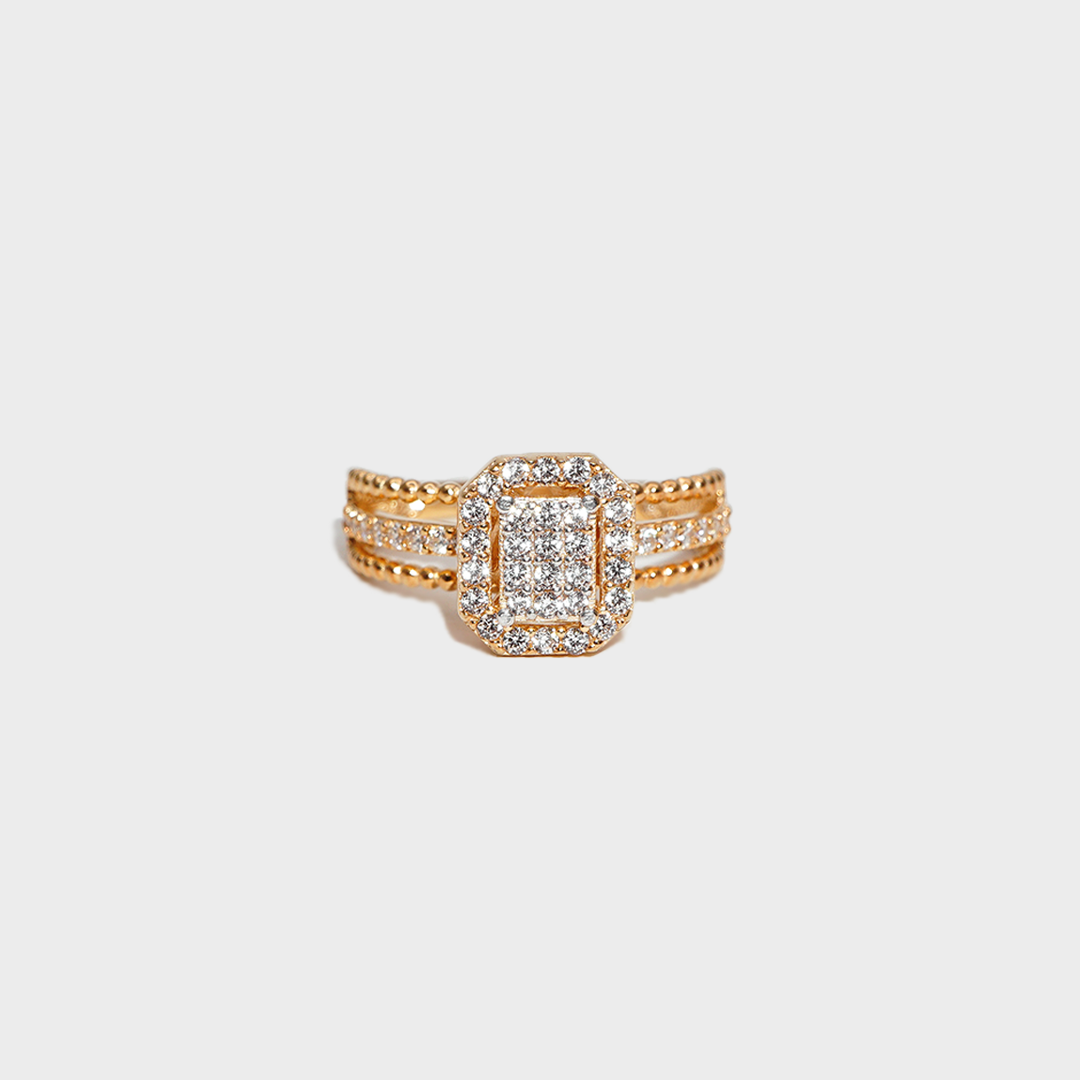 Clair De Lune Crown Ring