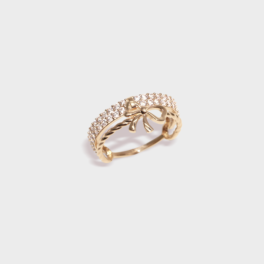 Sovia Bow Stacking Ring