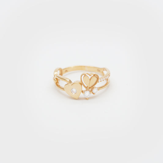 Violetta Love Chain Ring