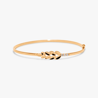 Liora Leaf Bangle