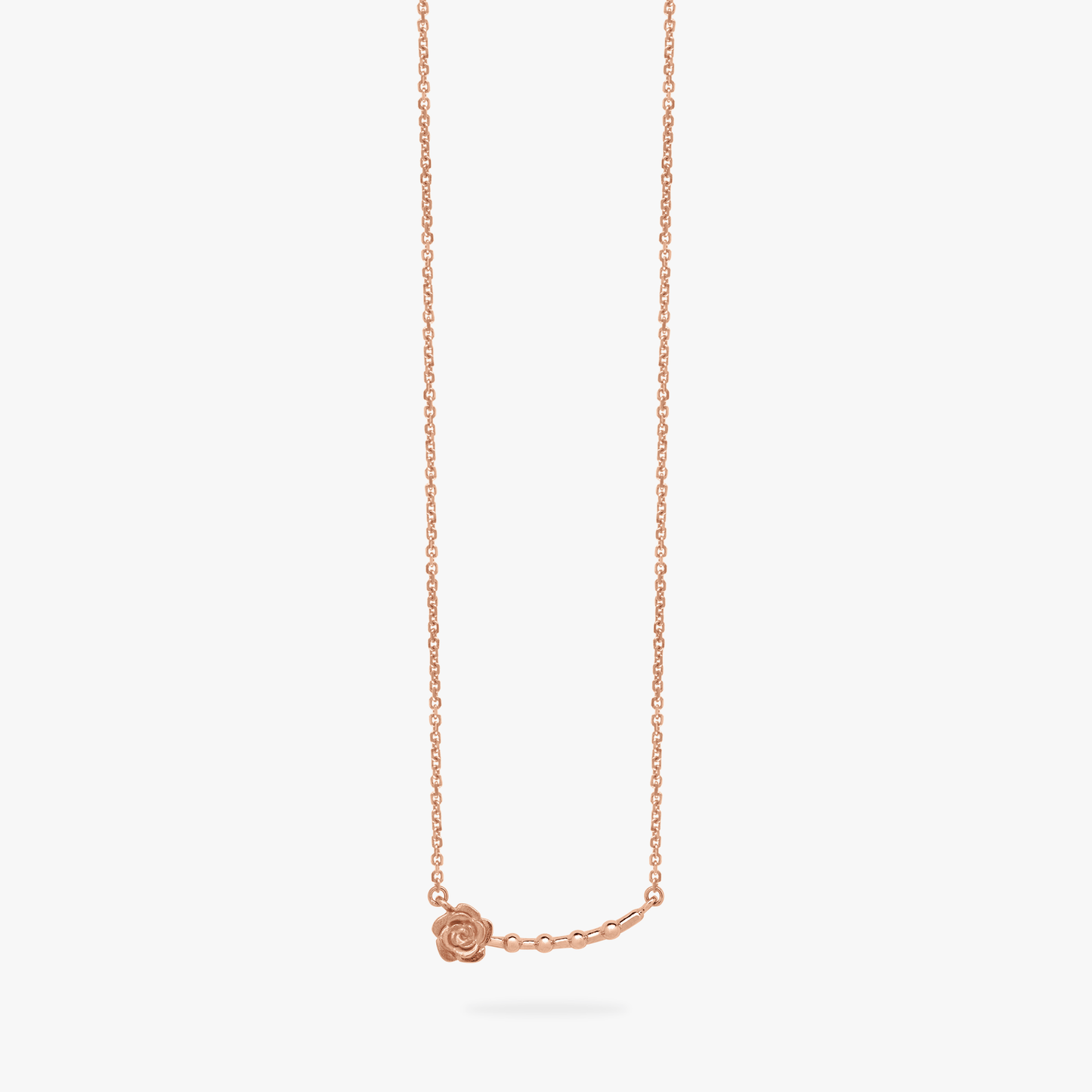 Lavien Roses Gold Necklace