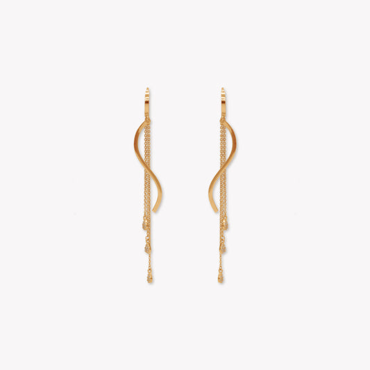 Jannete Dangle Stud Earring