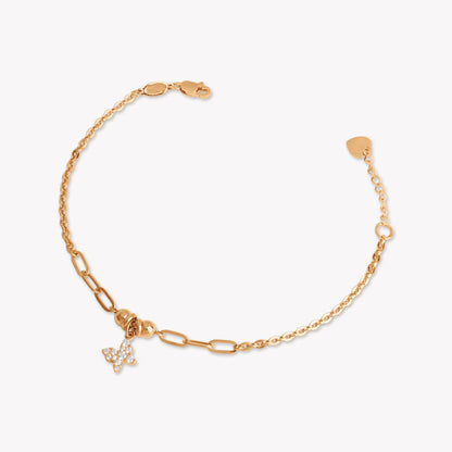 Kamari Butterfly Charm Bracelet