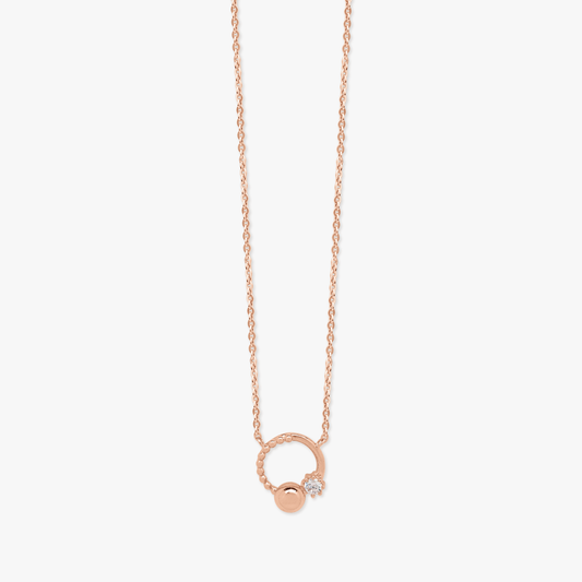 Audrey Hollow Necklace