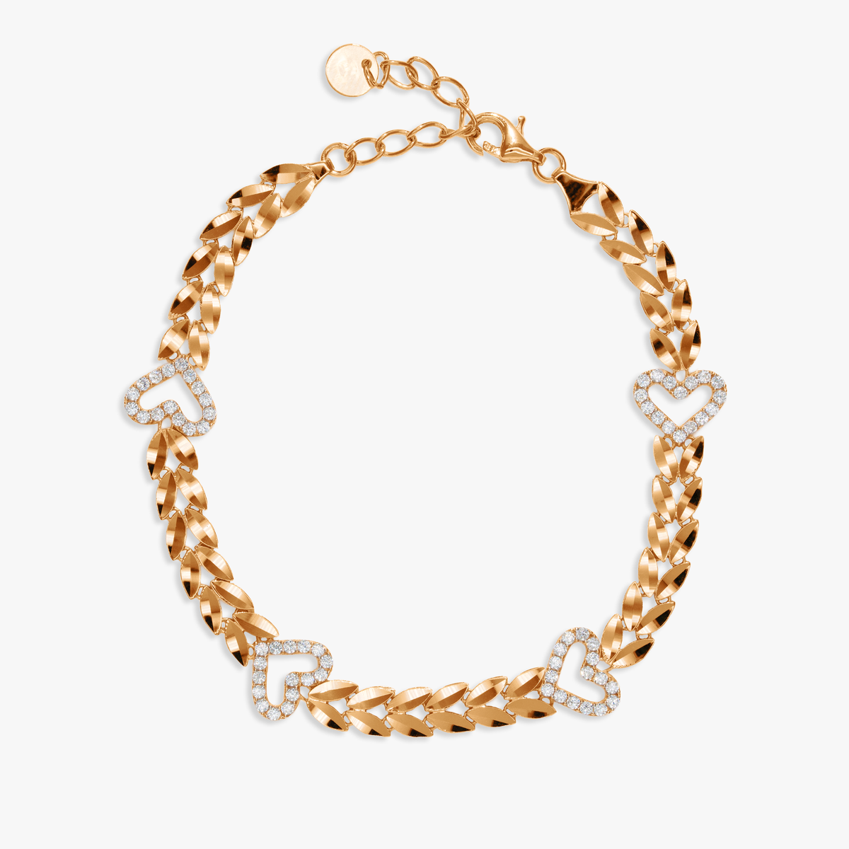 Breanna Heart Bracelet