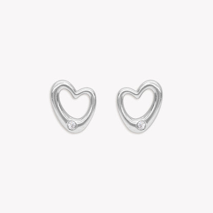 Tissa Heart Stud Earring