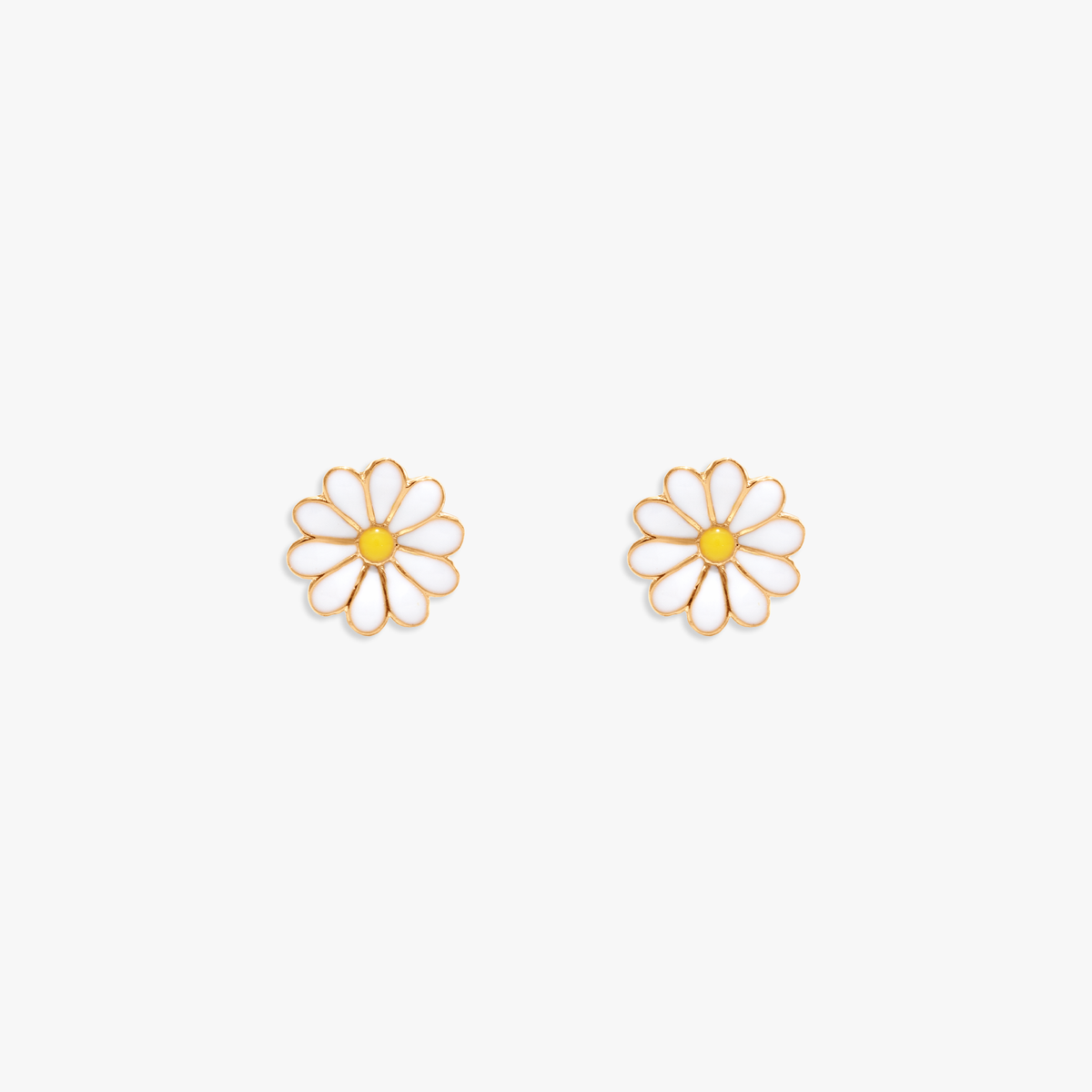 Daisy d’Or Yellow Stud Earring