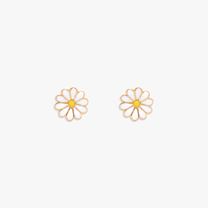 Daisy d’Or Yellow Stud Earring