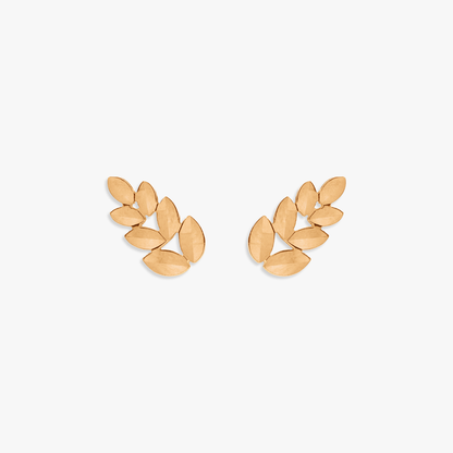Liora Leaf Stud Earring