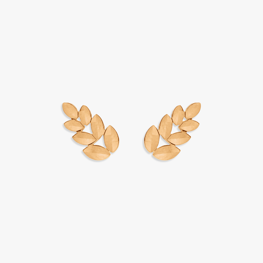 Liora Leaf Stud Earring