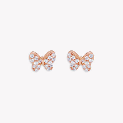 Bell Butterfly Stud Earring