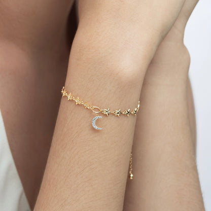 Canis Moonlight Star Bracelet