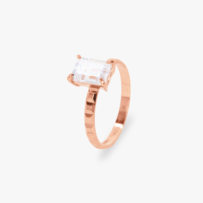 Letizia Emerald Cut Ring