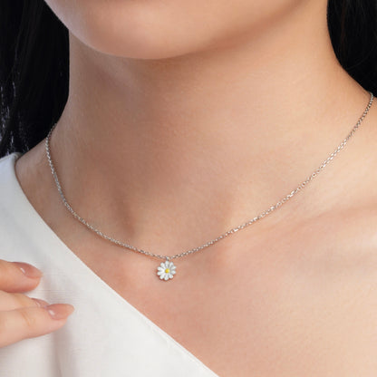 Daisy d’Or White Necklace
