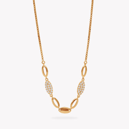 Iadora Dazzling Oval Necklace