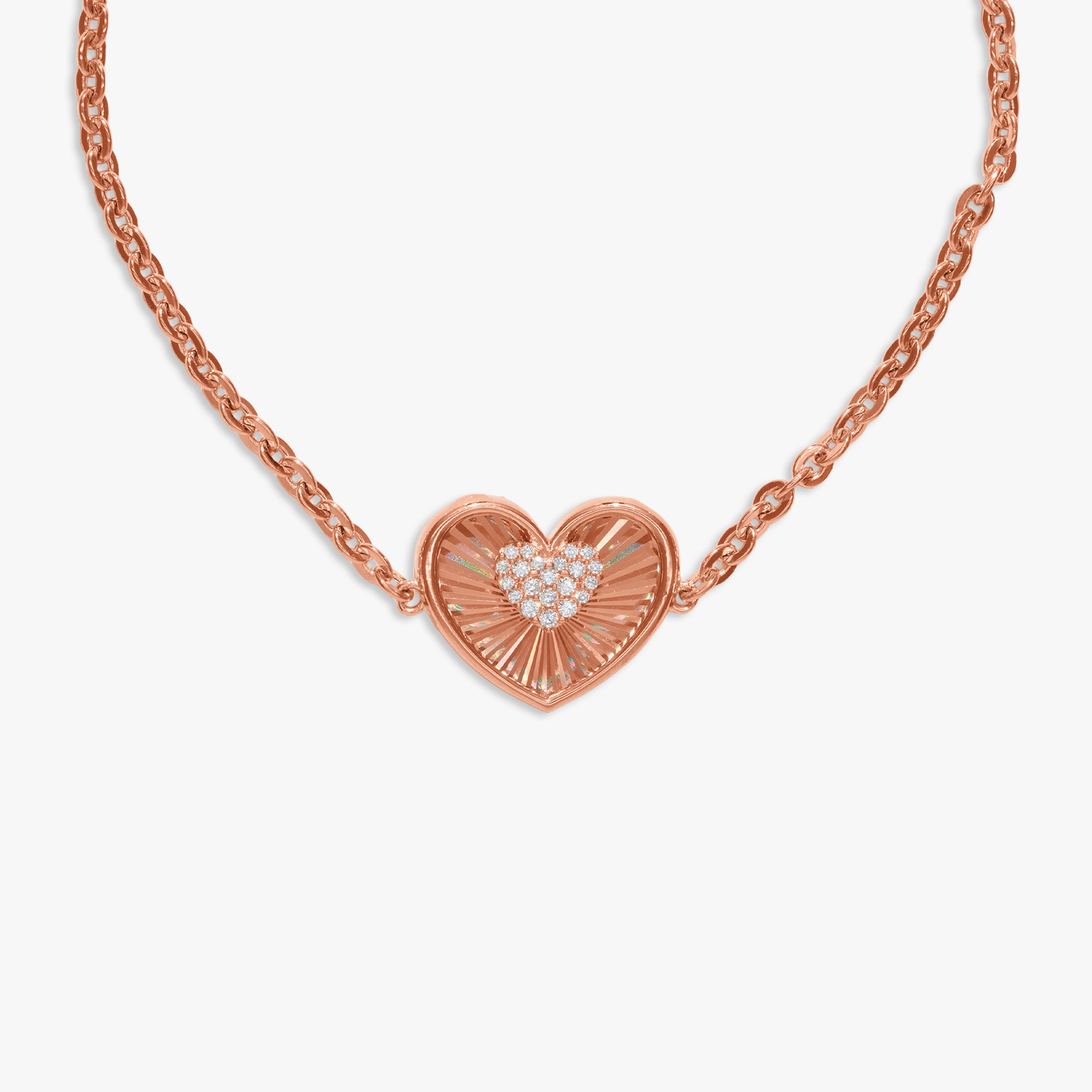 Amelia Heart in Heart Bracelet