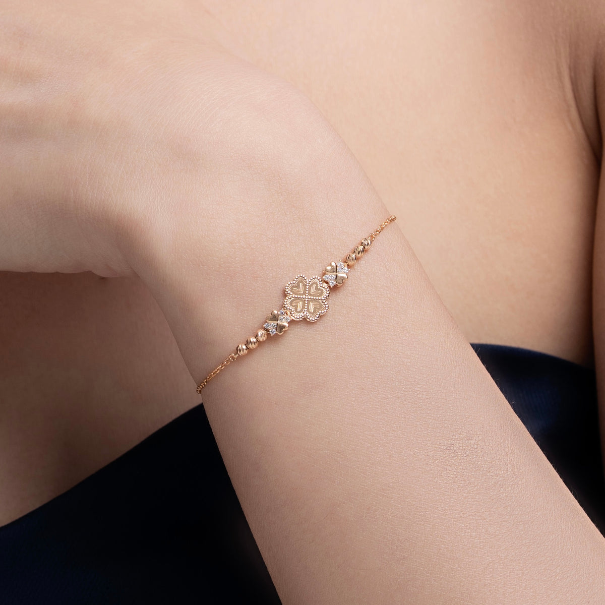 Candice Clover Bracelet
