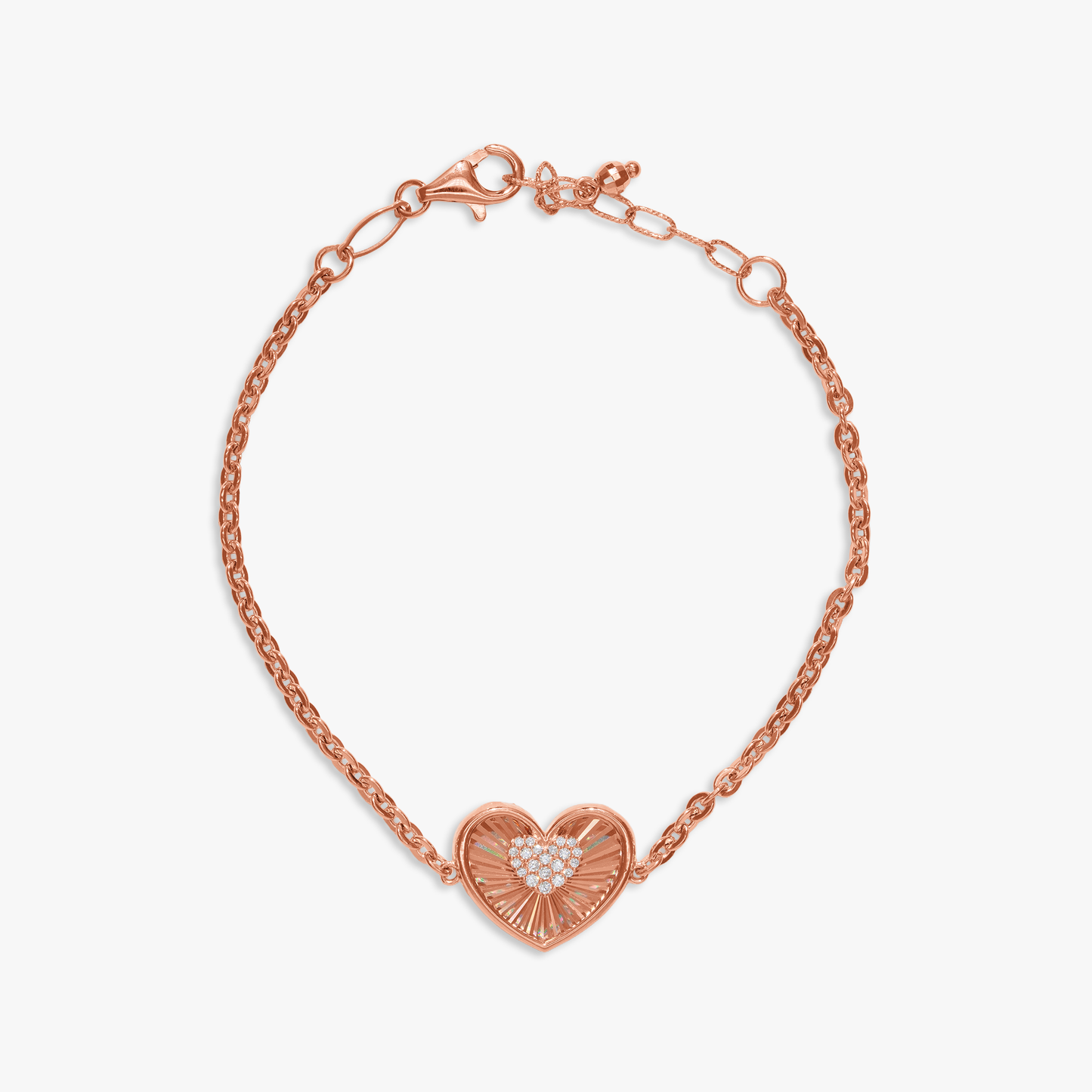 Amelia Heart in Heart Bracelet