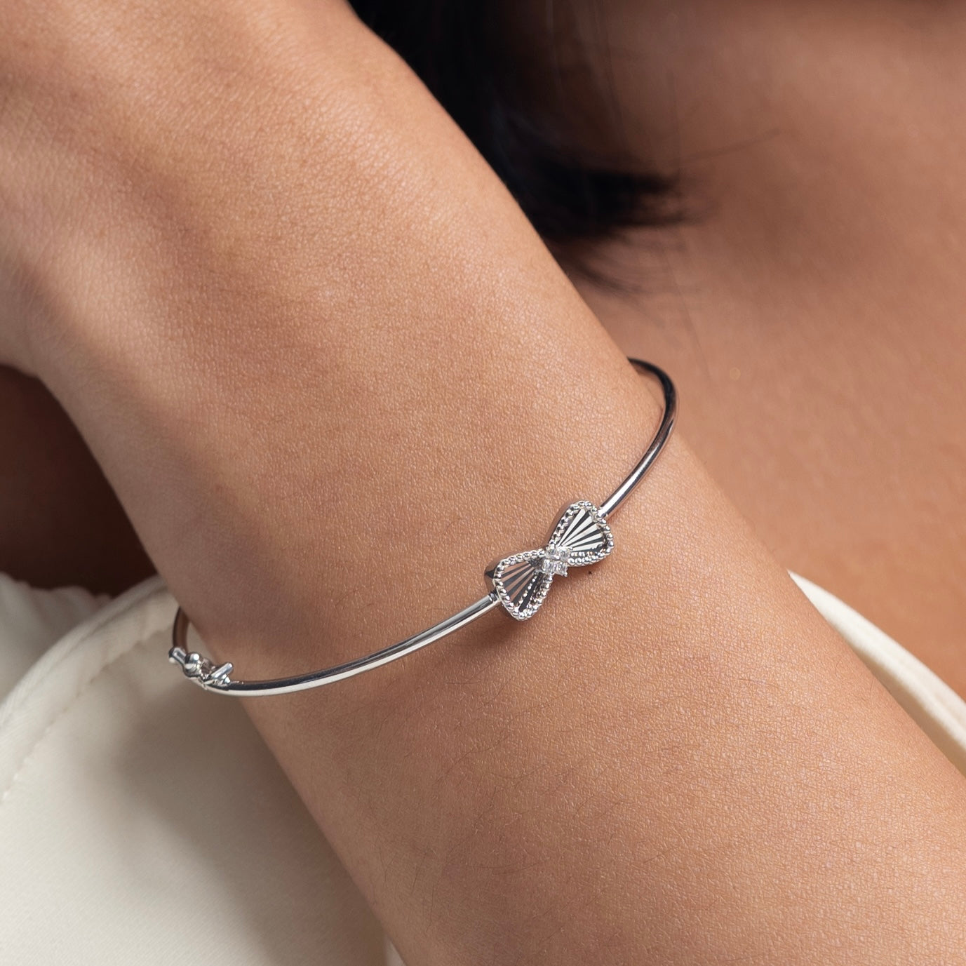 Emma Bow Bangle