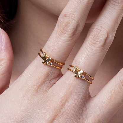 Lavaux Butterfly Ring