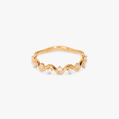 Susan Cruved Stone Ring
