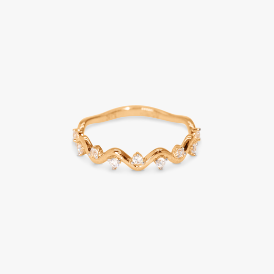 Susan Cruved Stone Ring