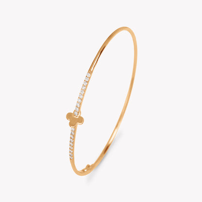 Keian Mini Clover Bangle