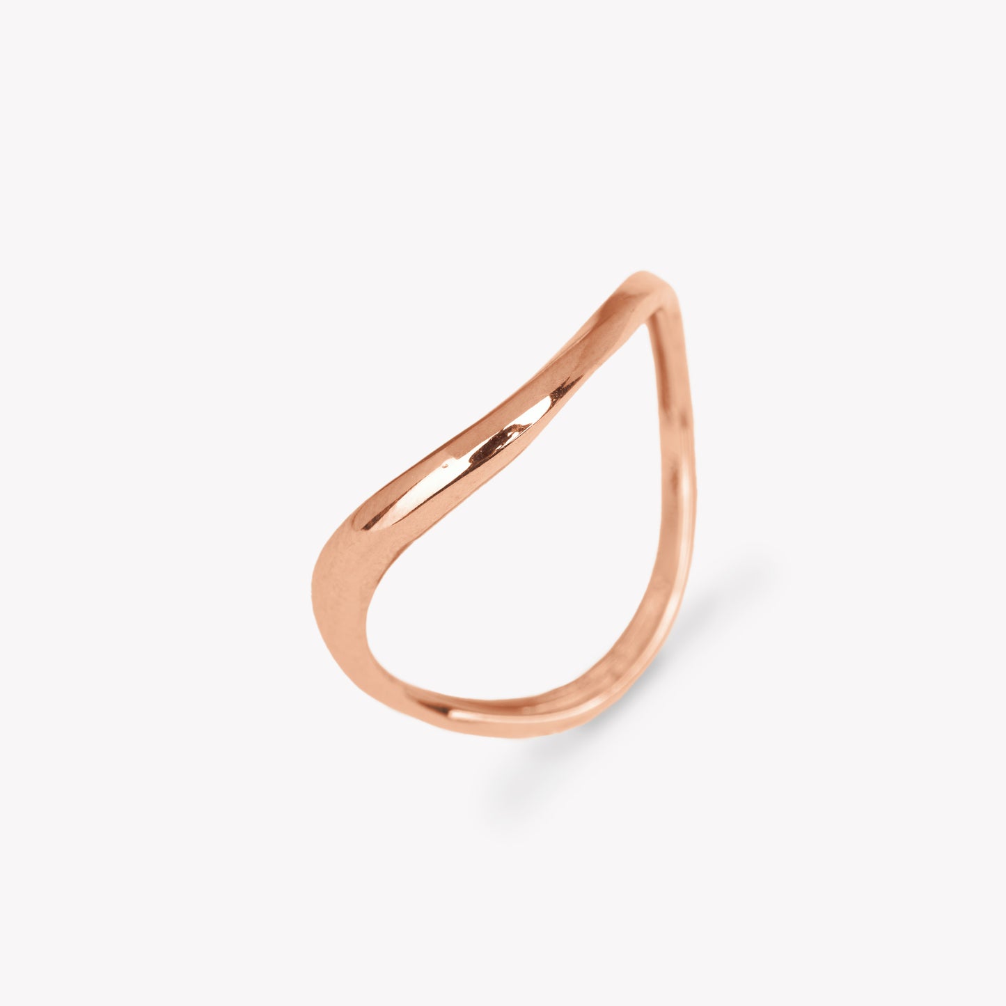 Maisie Asymmetric Wave Ring