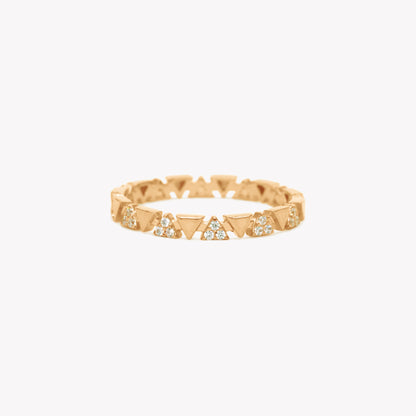 Kaylani Triangle Catena Ring