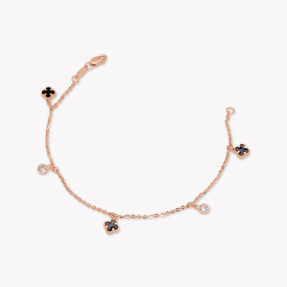 Zane Clover Charm Bracelet