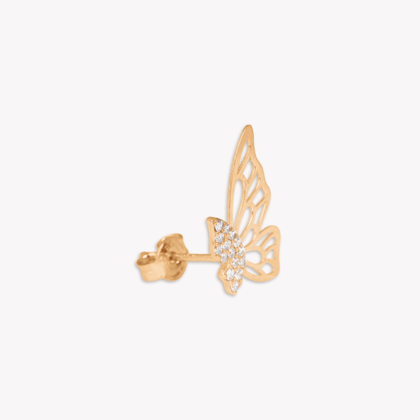 Leora Butterfly Wings Stud Earring