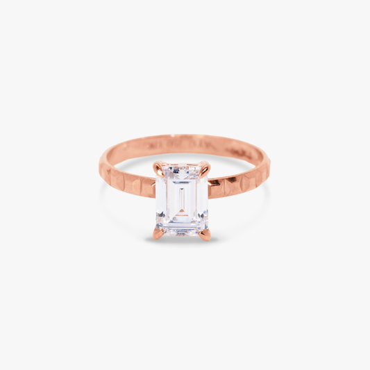 Letizia Emerald Cut Ring