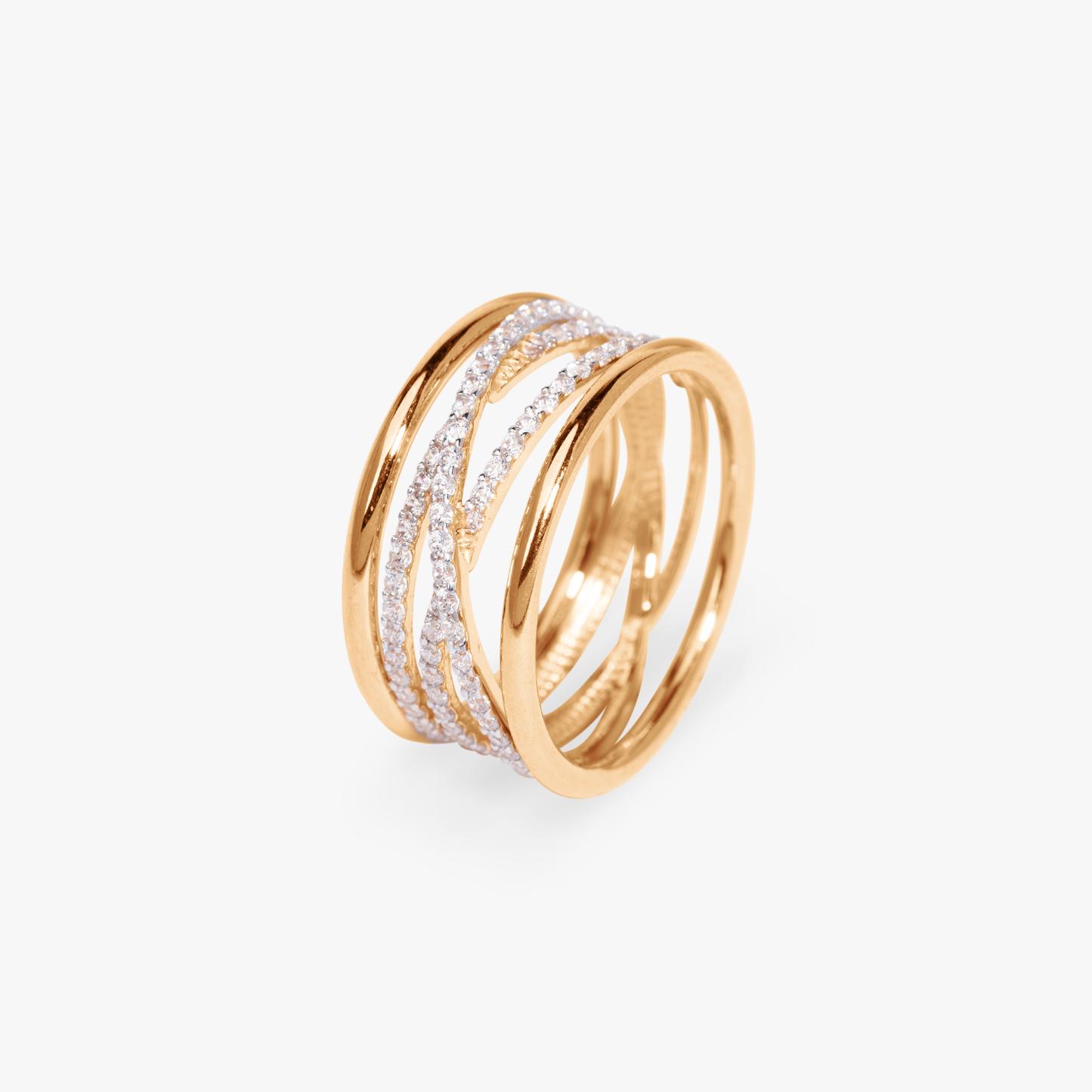 Stella Triple Listring Ring