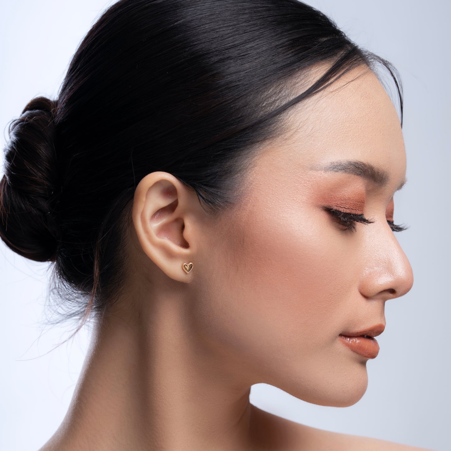 Valoise Heart Stud Earring