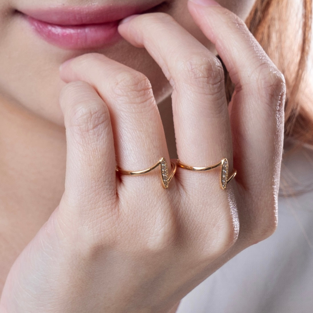 Reese Leaf Ring