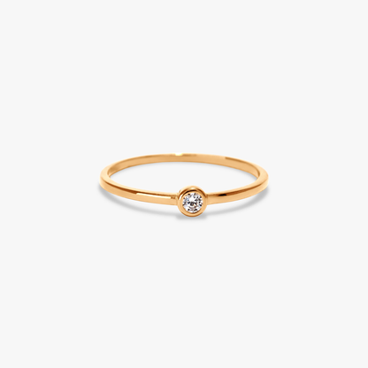 Selma Single Bezel Ring