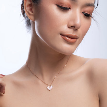 Vella Listring Heart Necklace