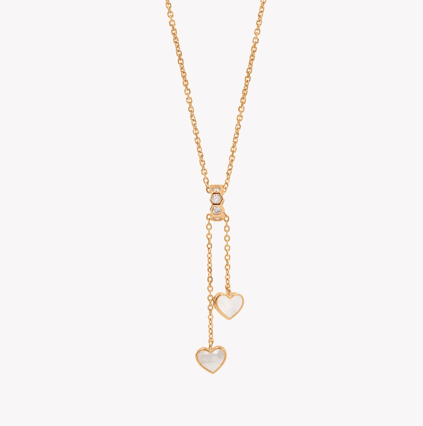 Saoirse Dangle Heart Necklace