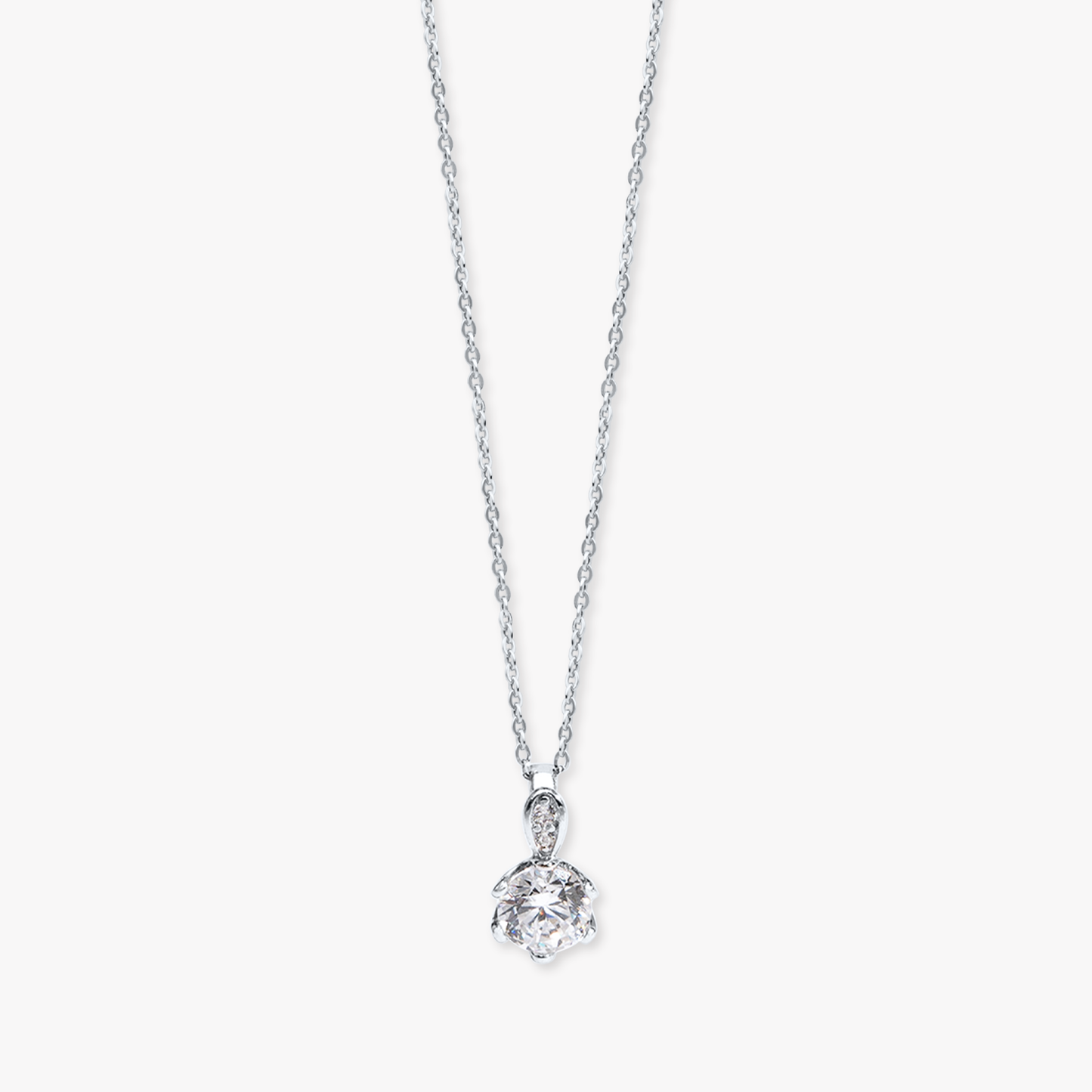 Eliora Classic Solitaire Necklace