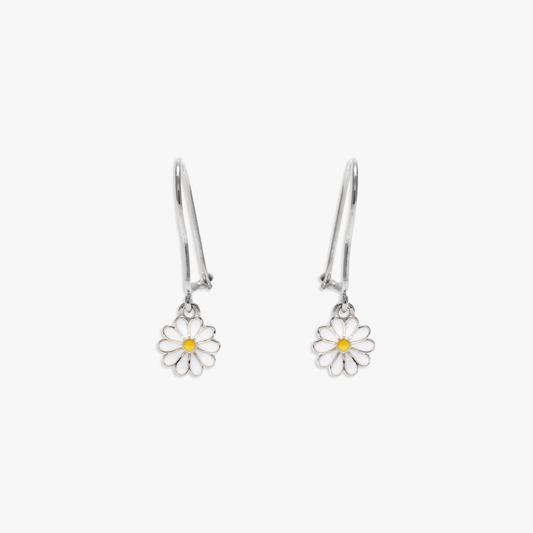 Daisy d’Or White Earring