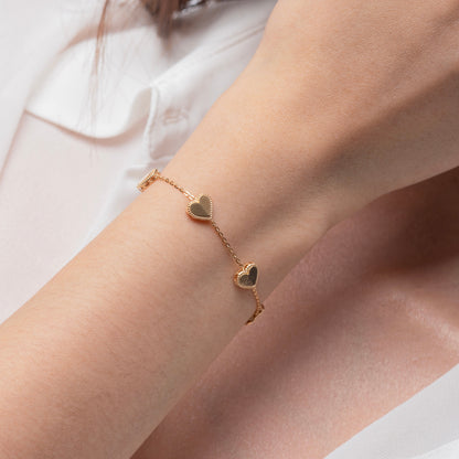 Colette Heart String Bracelet