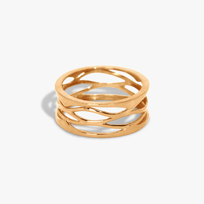 Gabriel Bold Hollow Ring