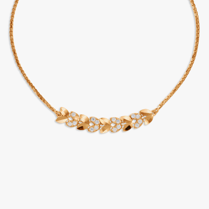 Melisha Heart Leaf Bracelet