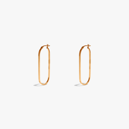 Winona Gyps Oval Earring