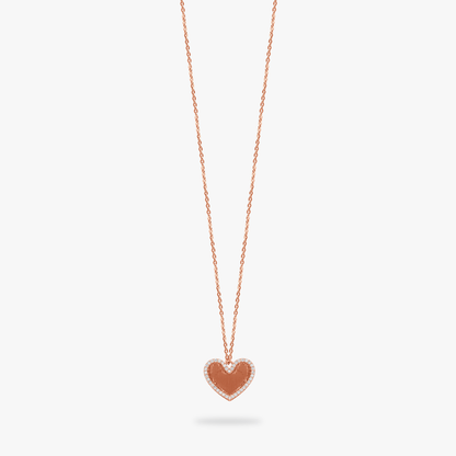 Vella Listring Heart Necklace